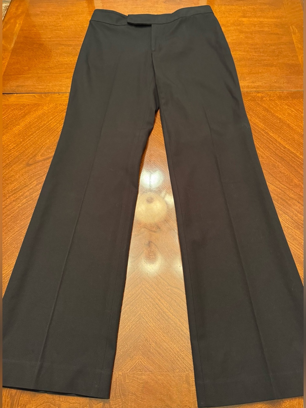 Banana Republic Pants 92% Cotton Women's Black Boot Cut Dress Pants Size-6